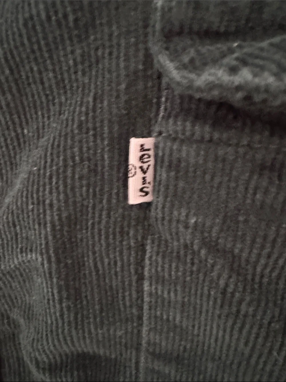 Levi's Western Forest Green Corduroy Button-Down Shirt